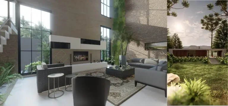 Imagem criada com o programa de renderização Twinmotion