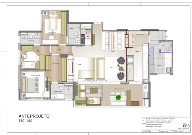 Ante projeto executivo no ARCHICAD