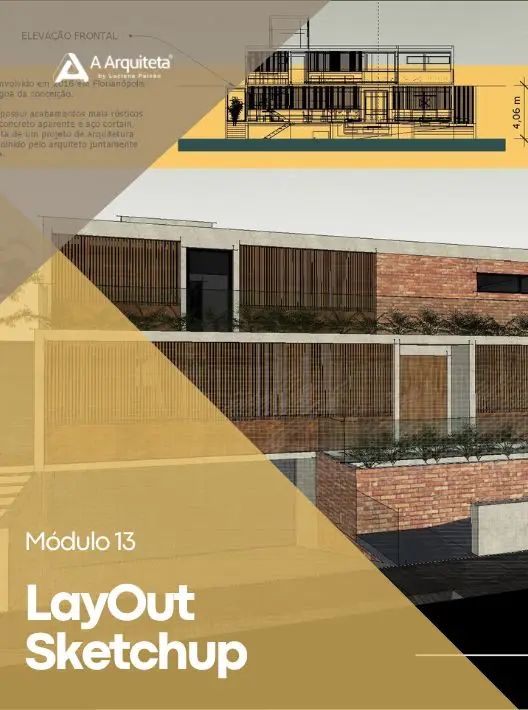 Curso de criação de prachas Arquitetônicas com o LayOUT Sketchup